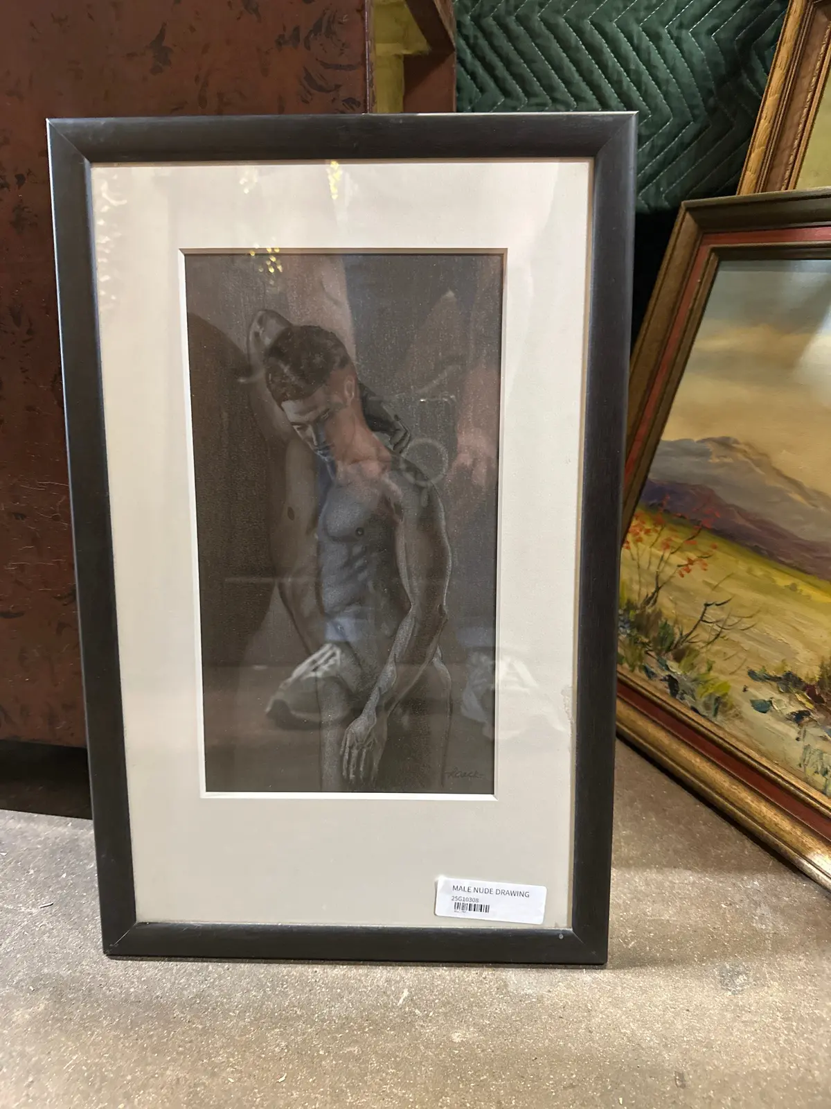 Male Nude Drawing 1