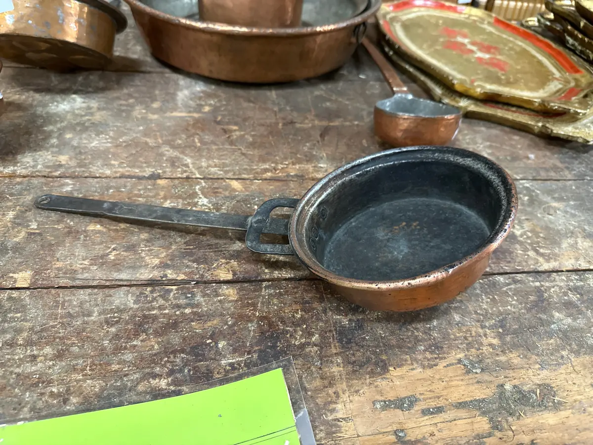 Small Copper Sautee Pan 1
