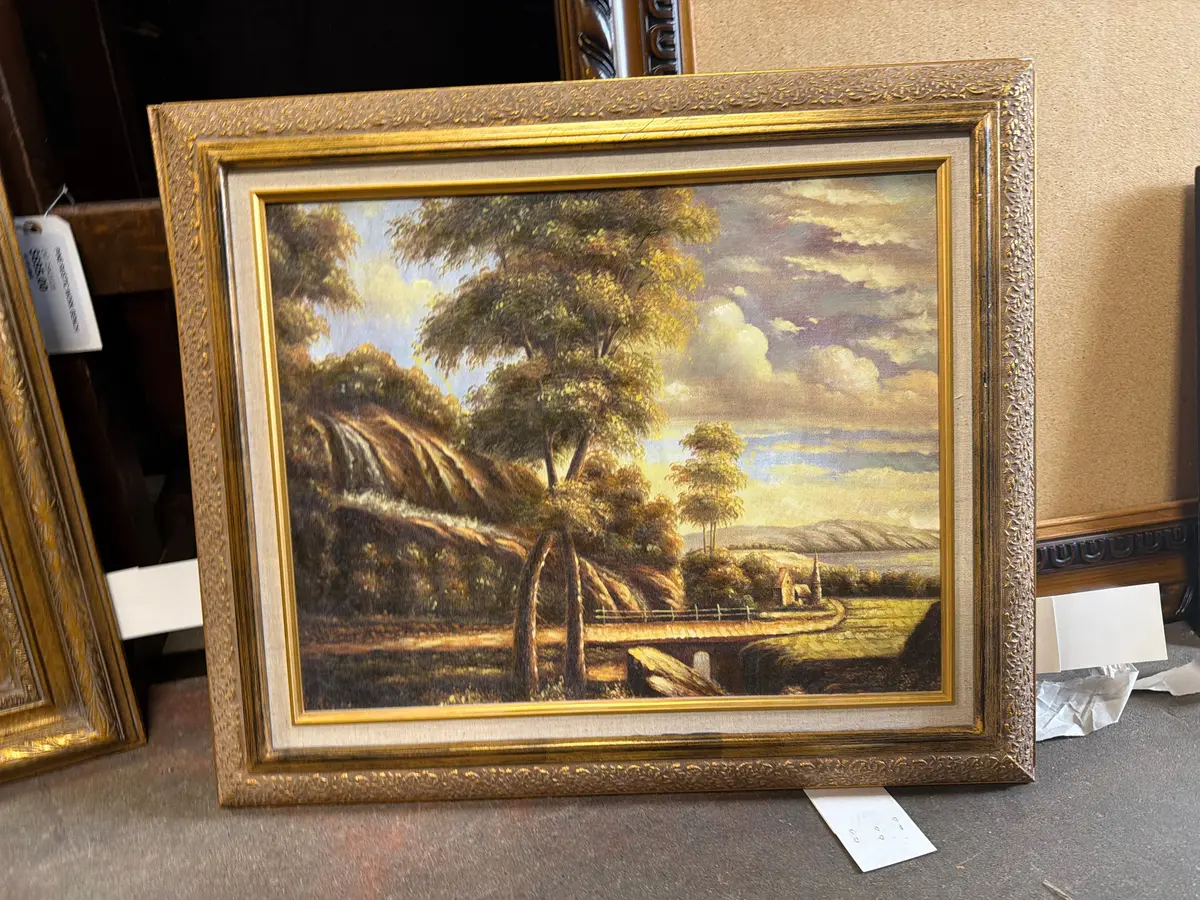 Giclee Bucolic Print On Canvas 1