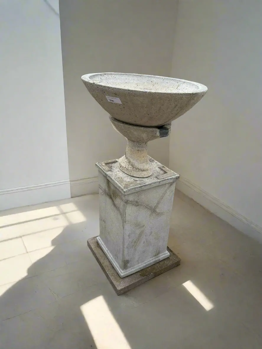 Concrete Modern Fountain 1