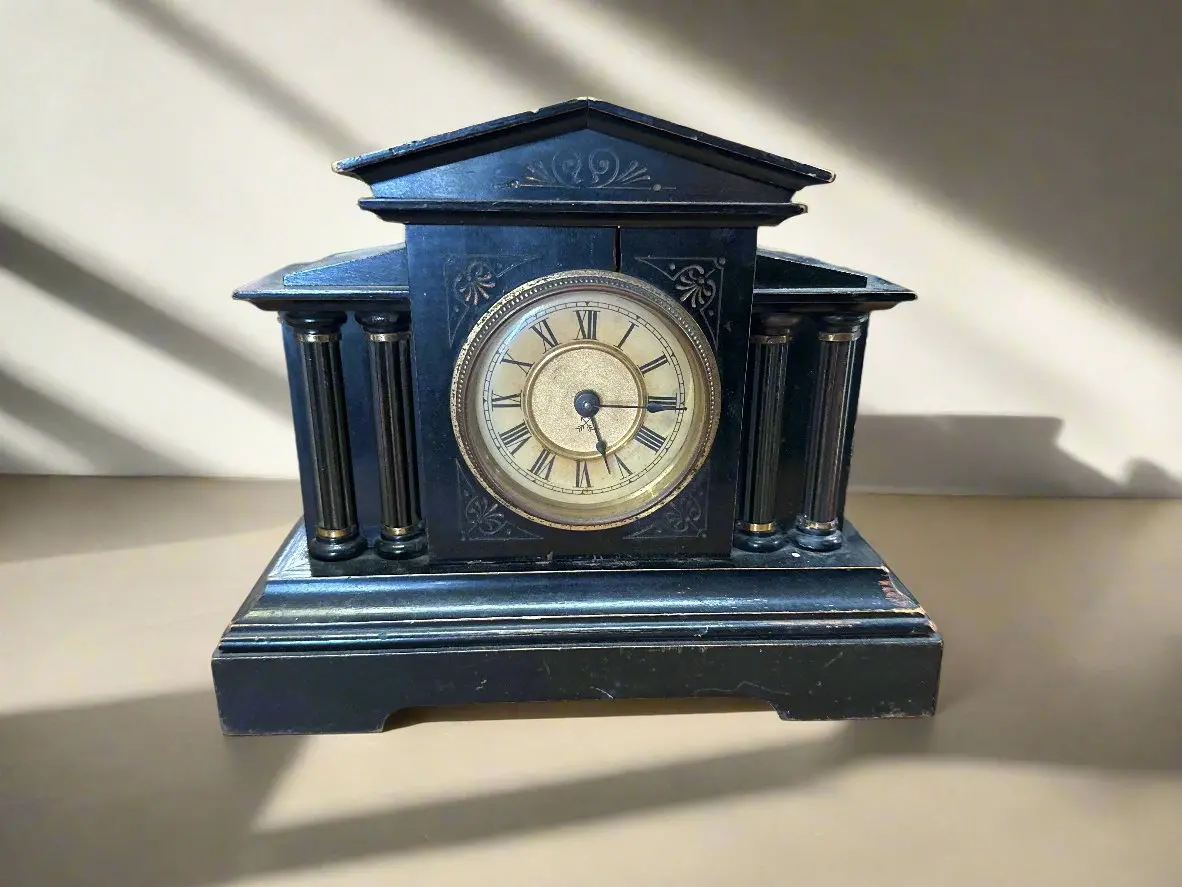 Ebonized Mini Clock 1