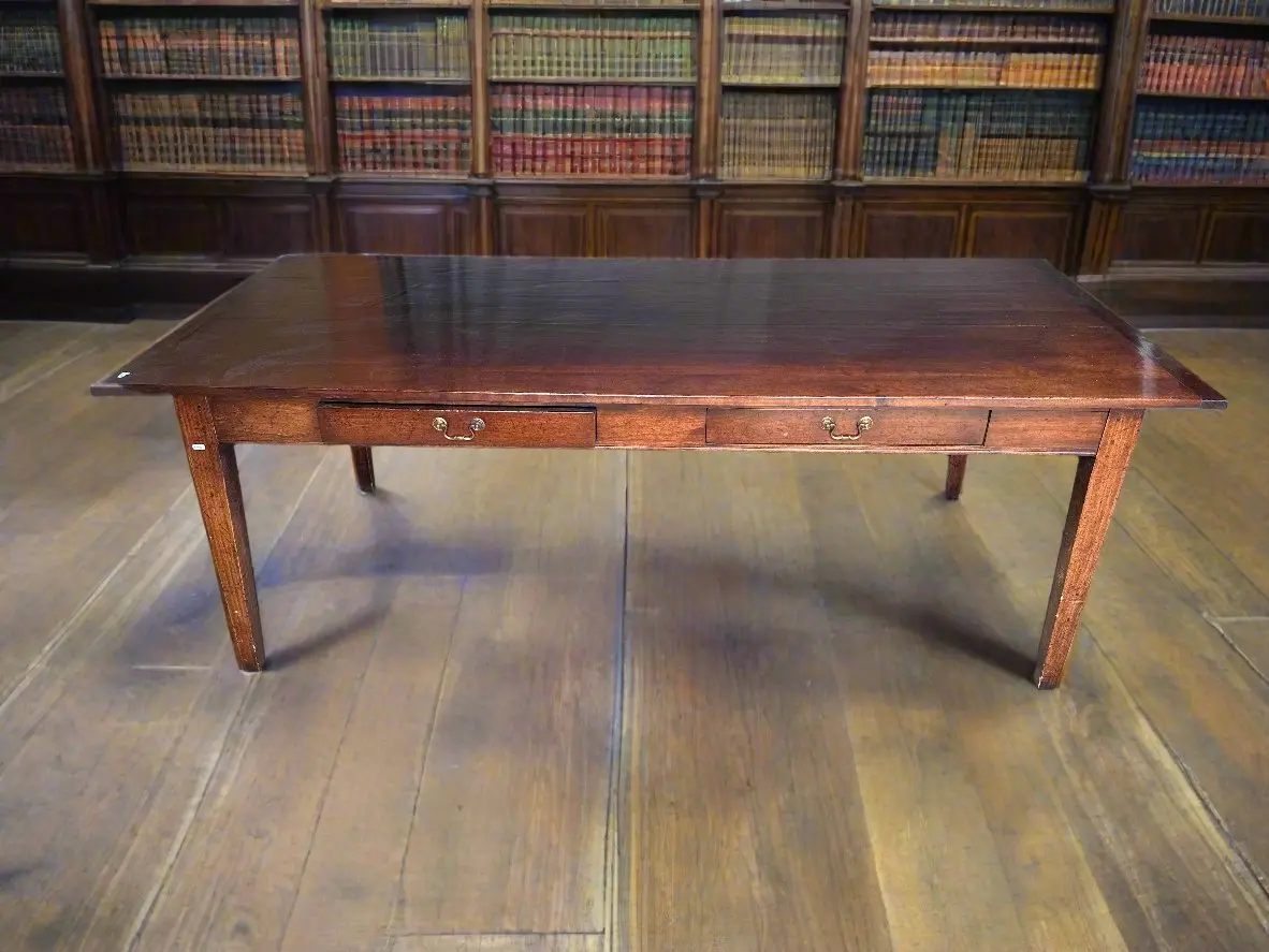Taper Leg Large Library Table 1