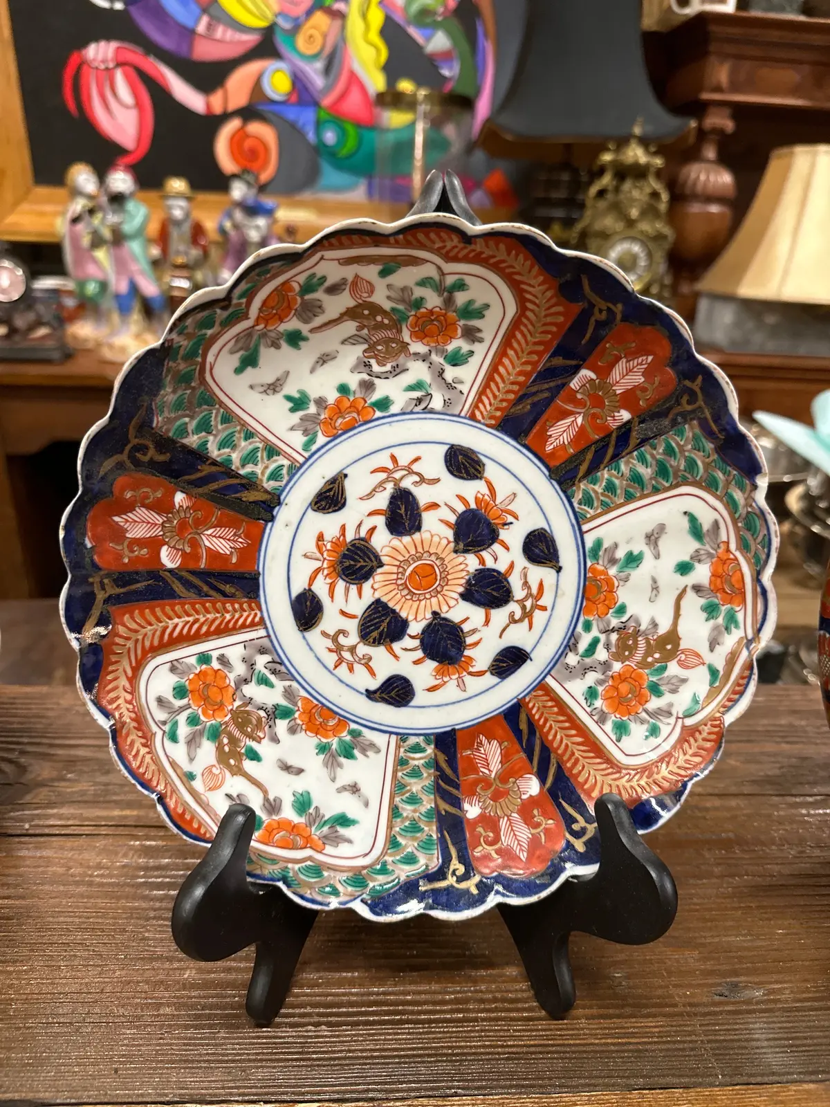 Imari Style Plate 1
