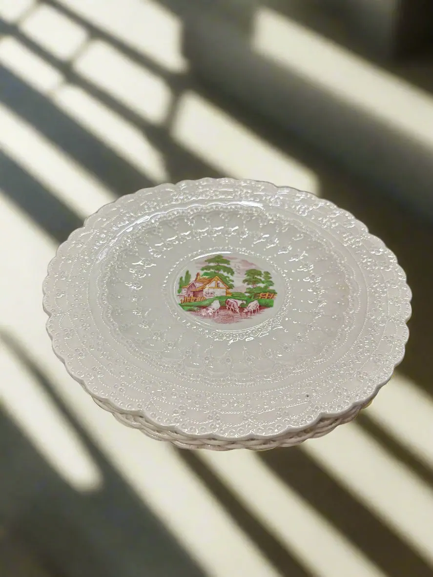 English Spade Sheep Plate Each 1