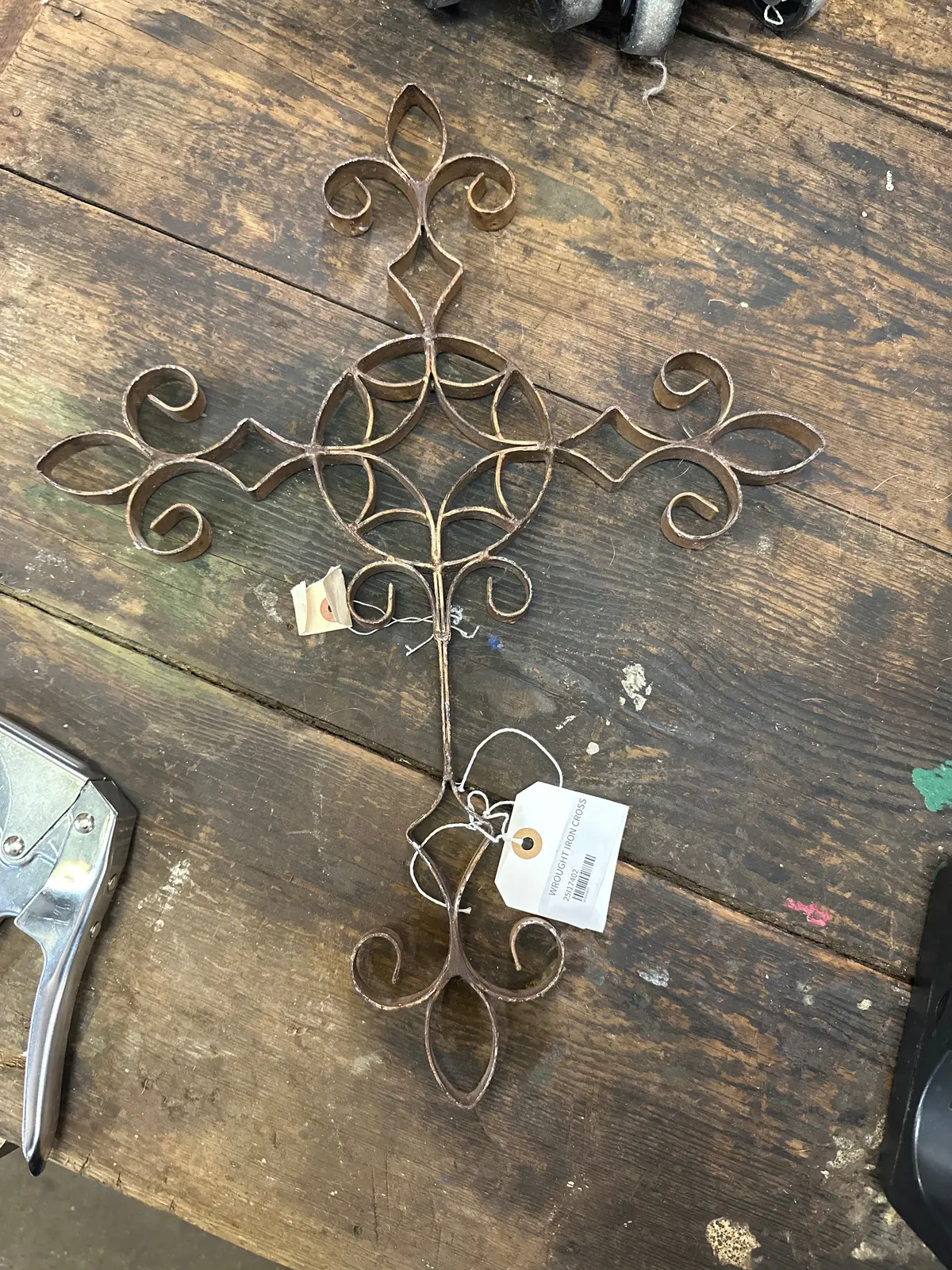 Wrought Iron Cross 1