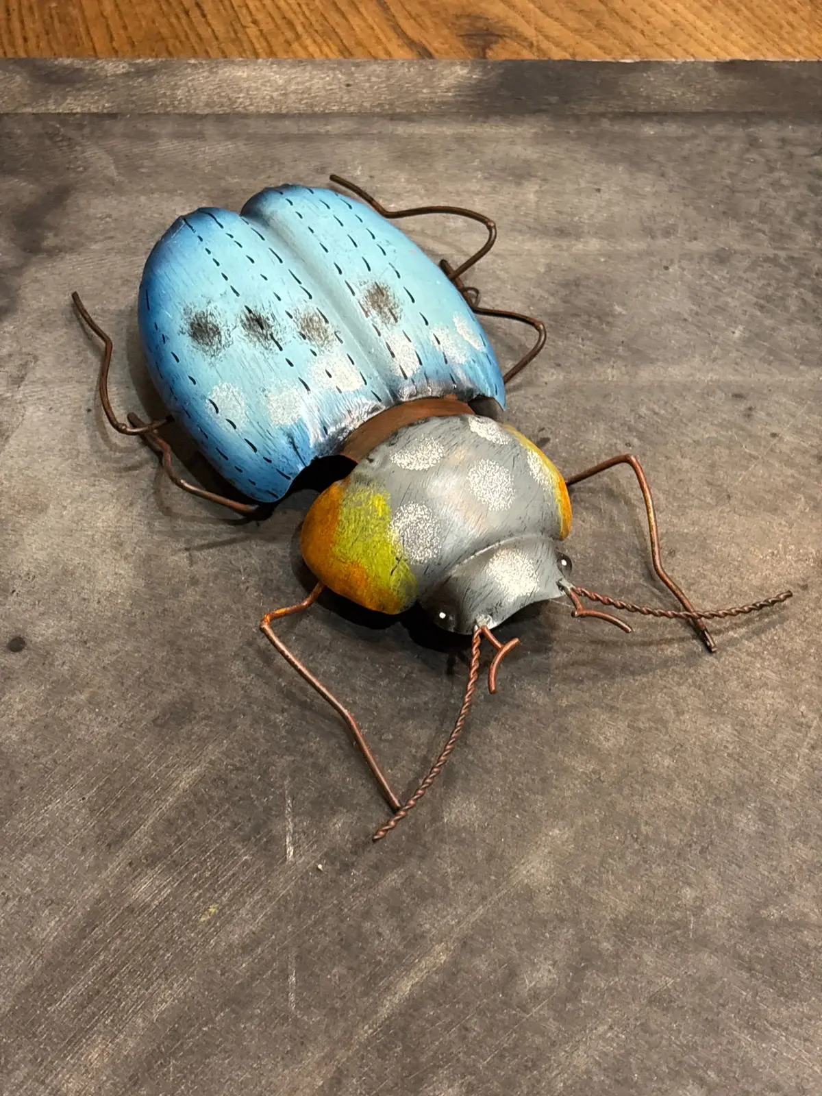 Blue Metal Bug 1 Of 2 1