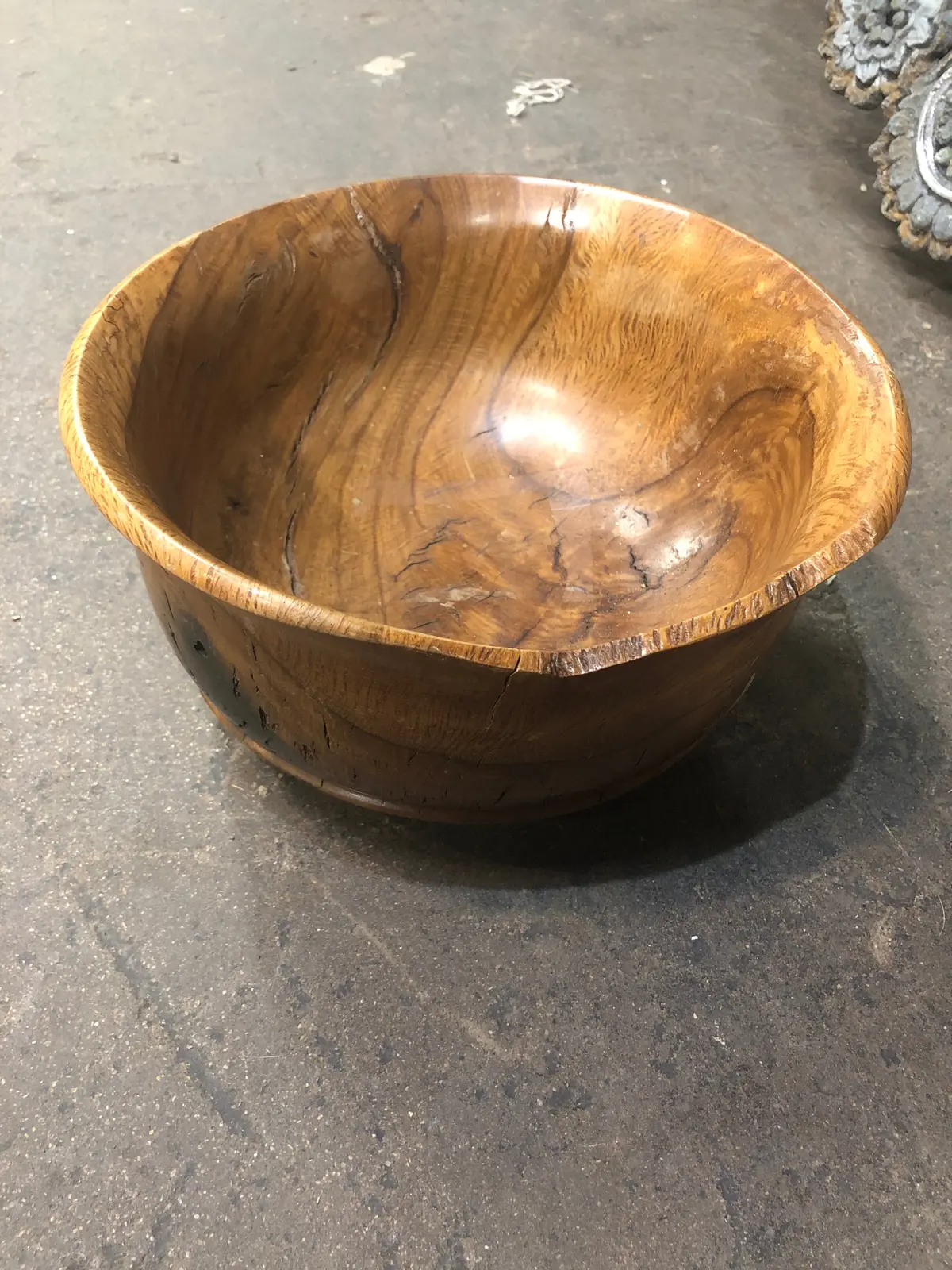 Medium Wooden Bowl 1