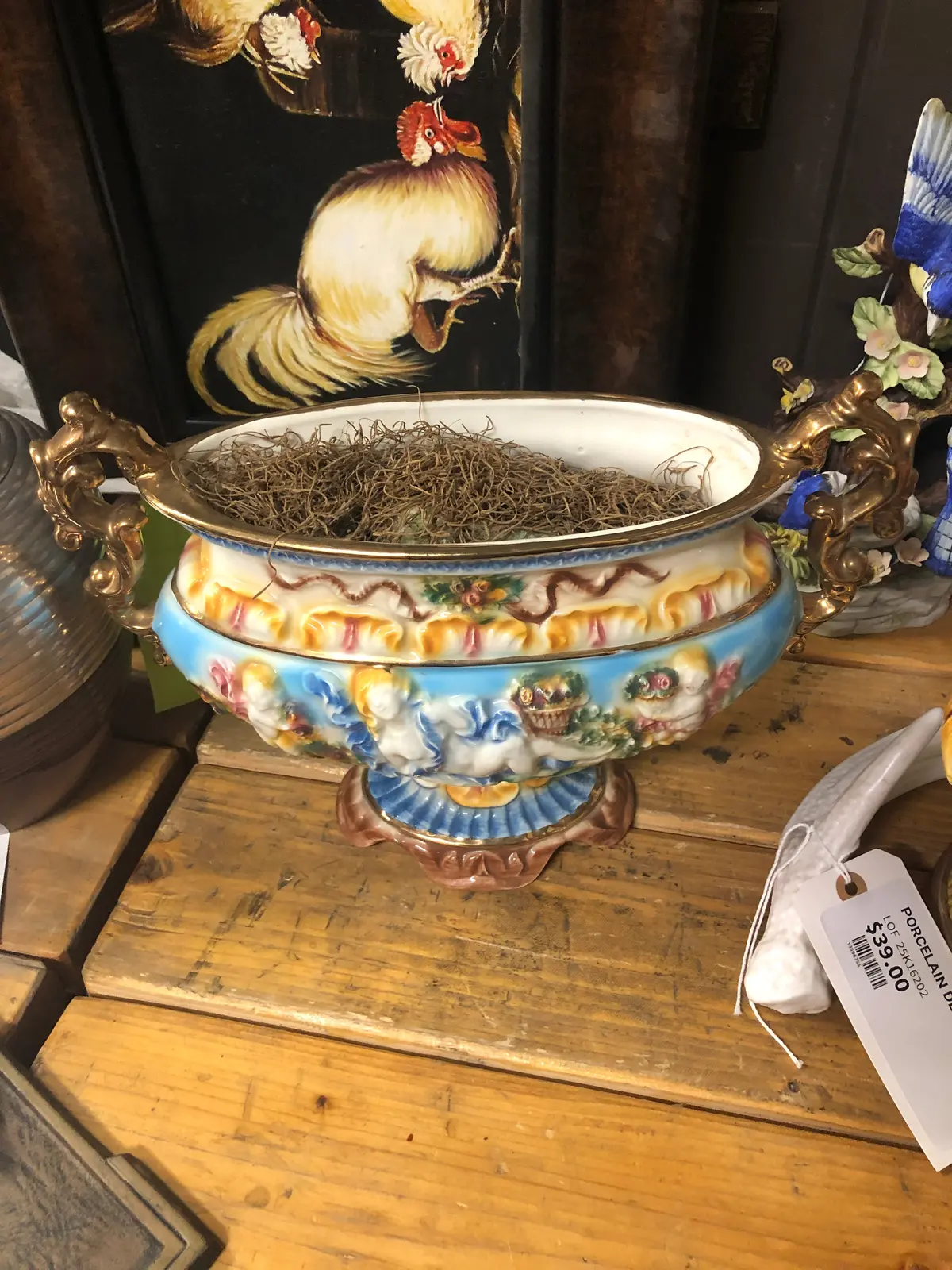 Italian Oval Jardiniere 1