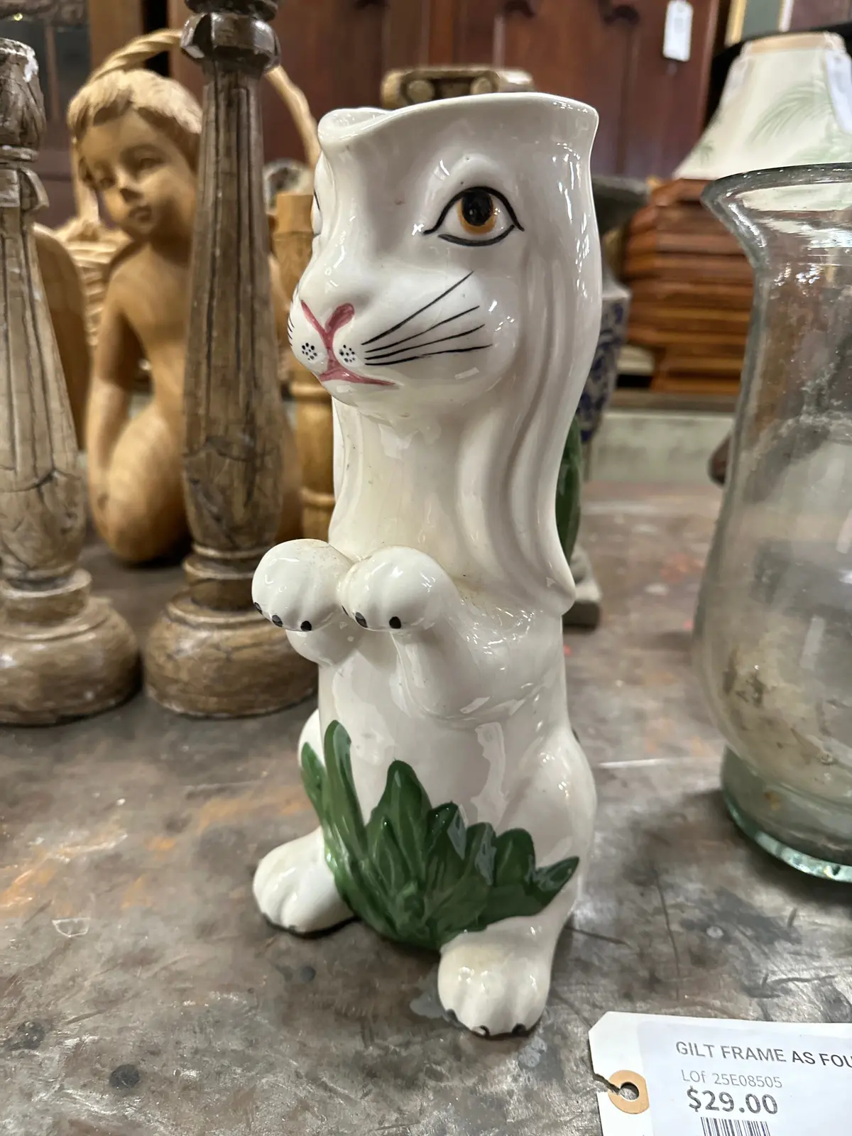 Large Ceramic Rabbit Mug 1