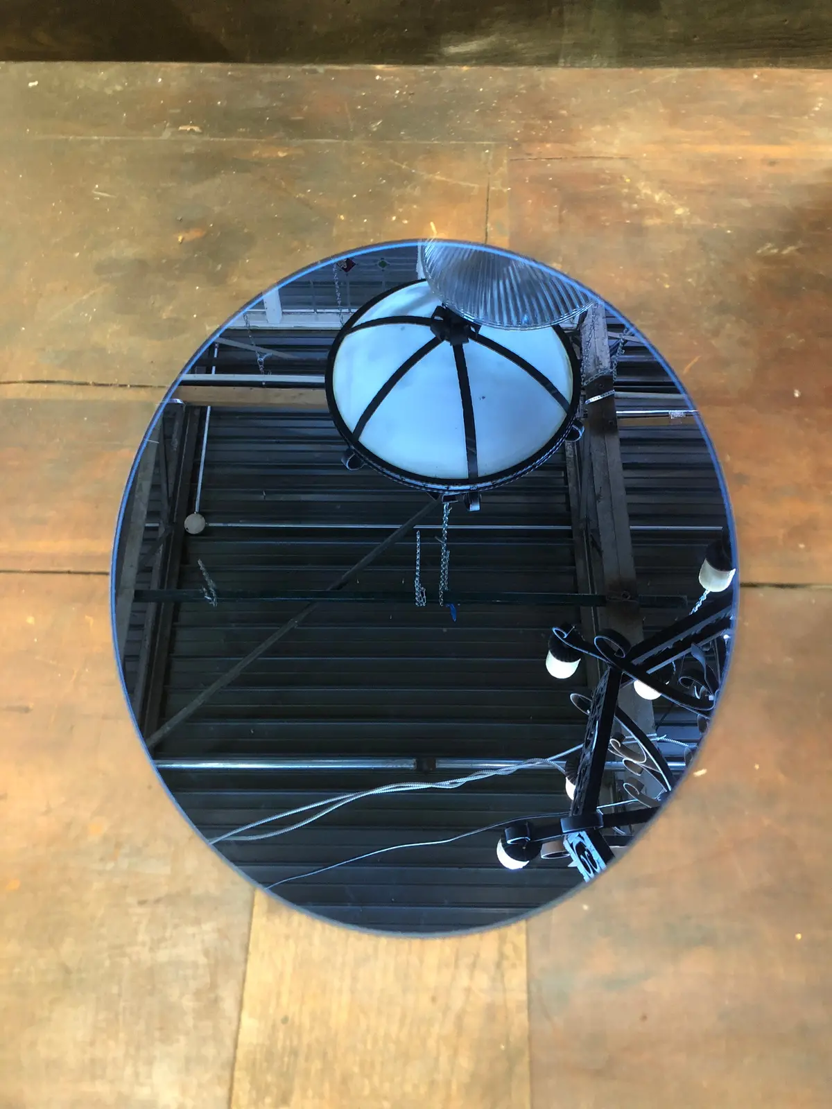 Blue Oval Mirrors 1 Of 6 1