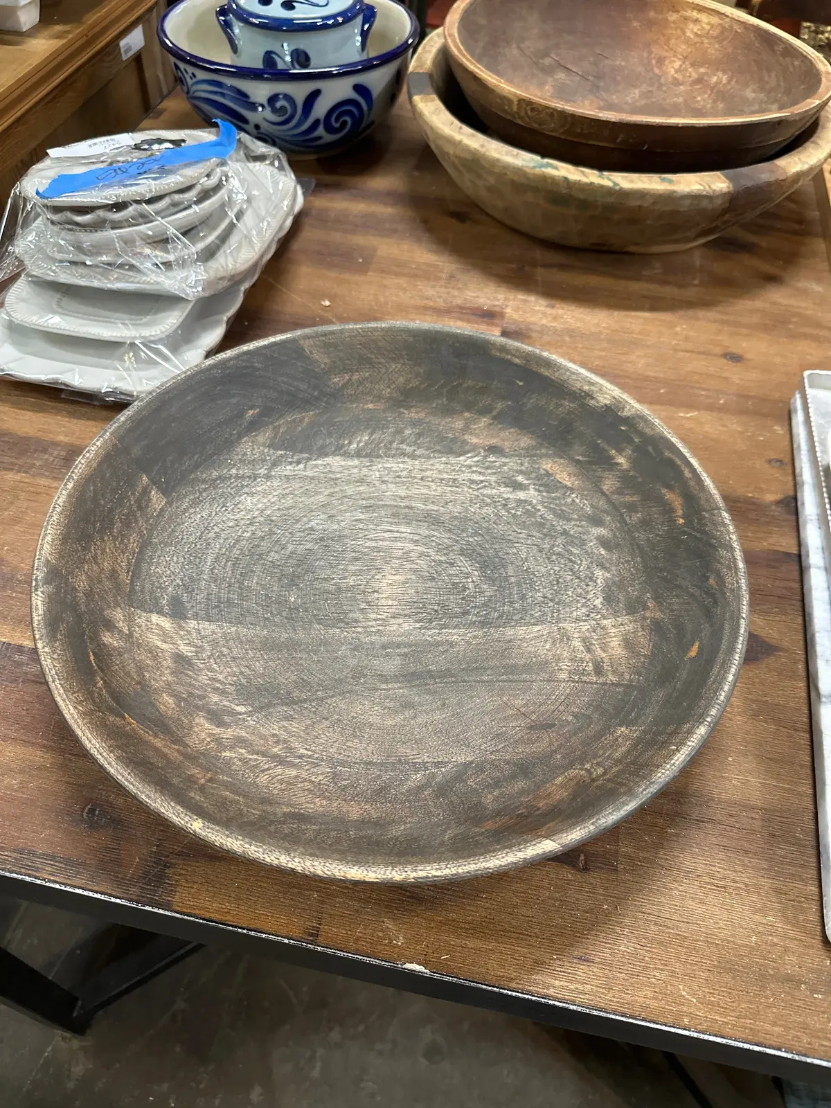 Large Wood Plate 1
