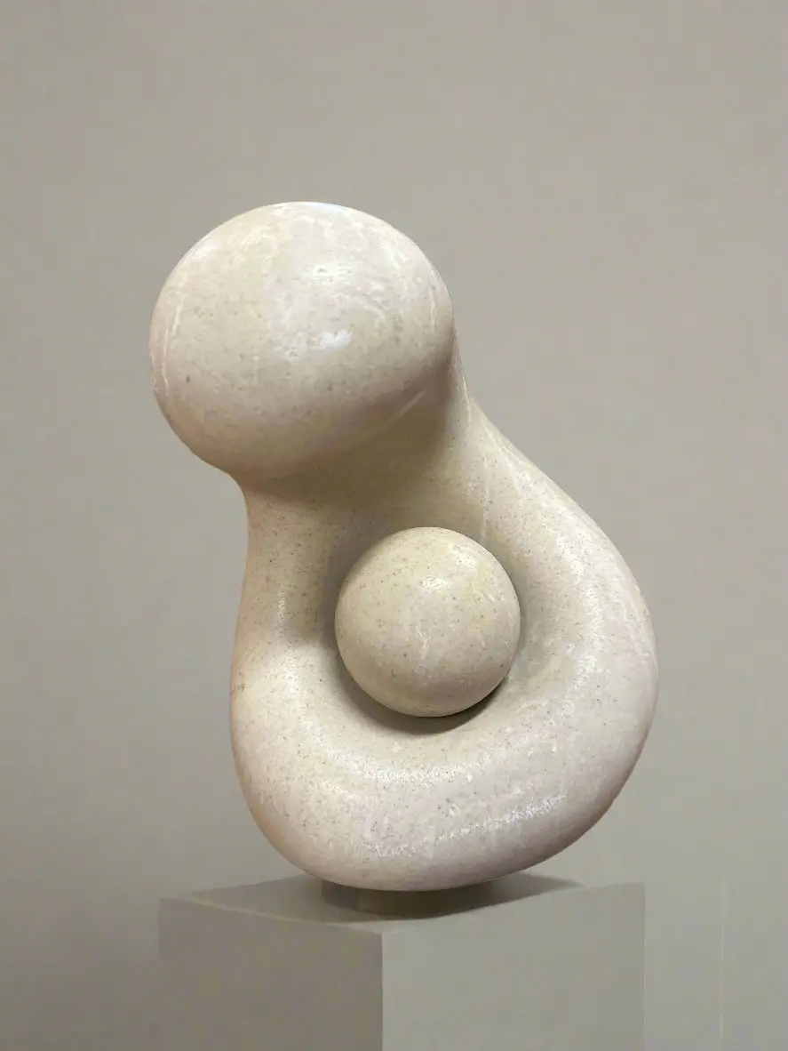 Cast Stone Modern Other And Child Statue 1