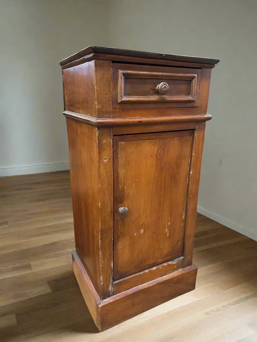 Louis Philippe Wood Top Night Stand 1