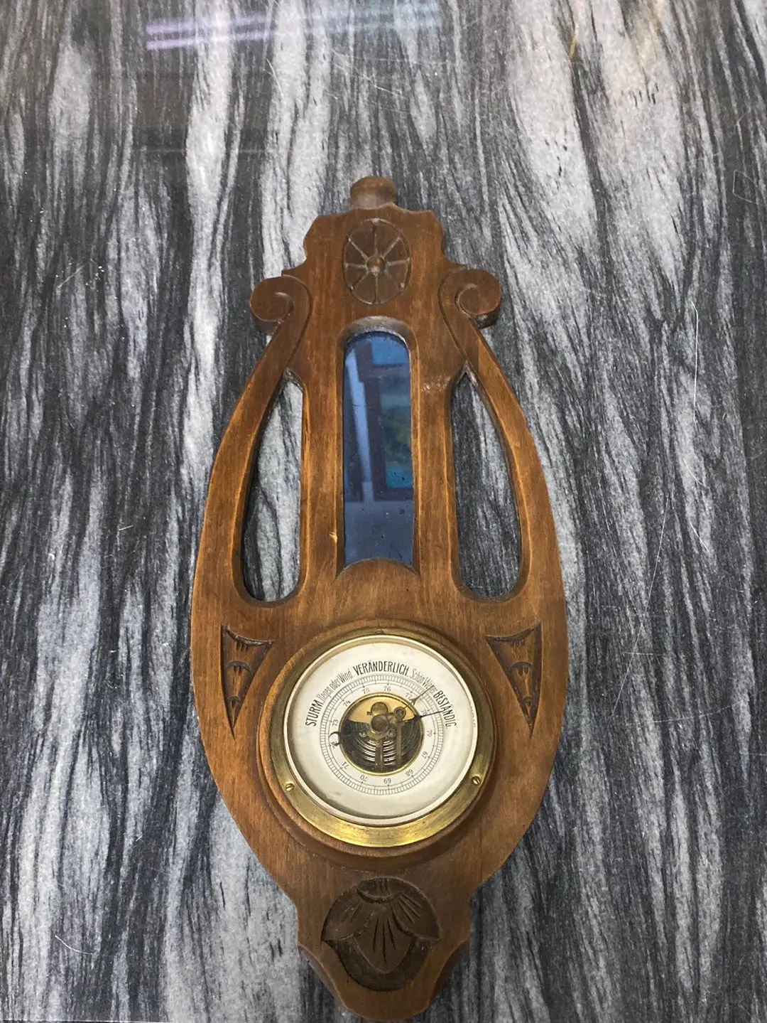 Simple Barometer With Mirror 1