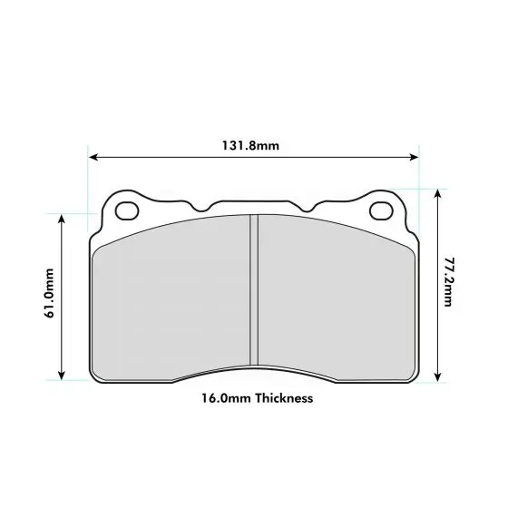 Pbs Performance Brake Pads Audi (8Pa) Rs3 Quattro Front 1