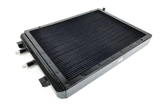 Csf Race Bmw F8x M3/M4 Front Mount Heat Exchanger W/ Rock Guard - Black 1