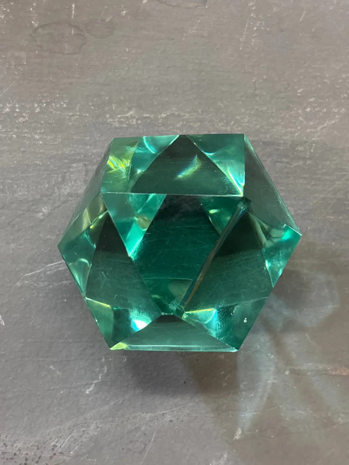 Crystal Aquamarine Diamond Plinth 1