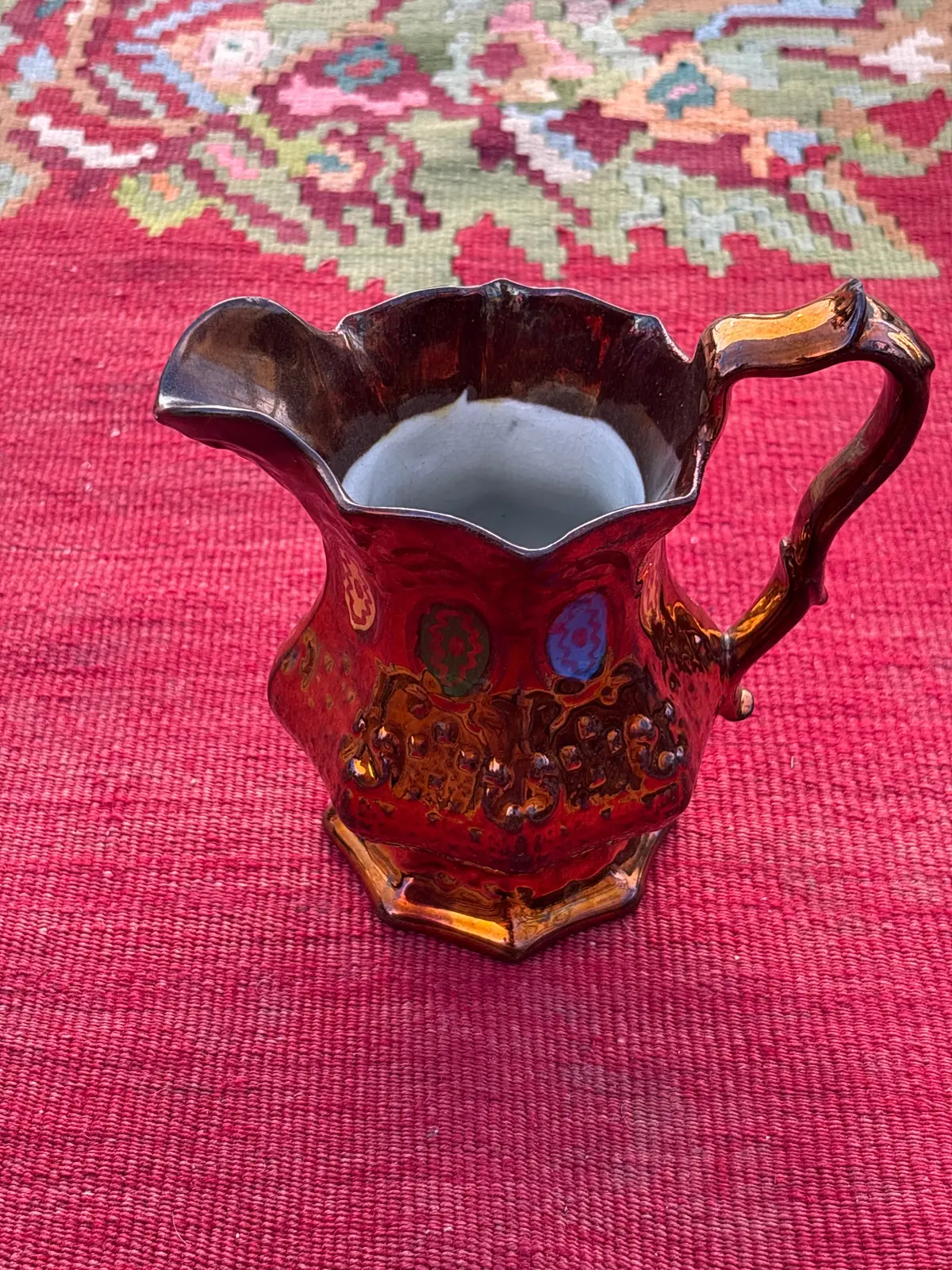 Copper Leaf Pitcher 1