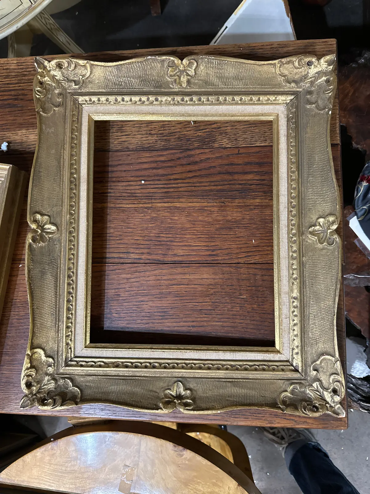 Small Ornate Gilt Frame 1