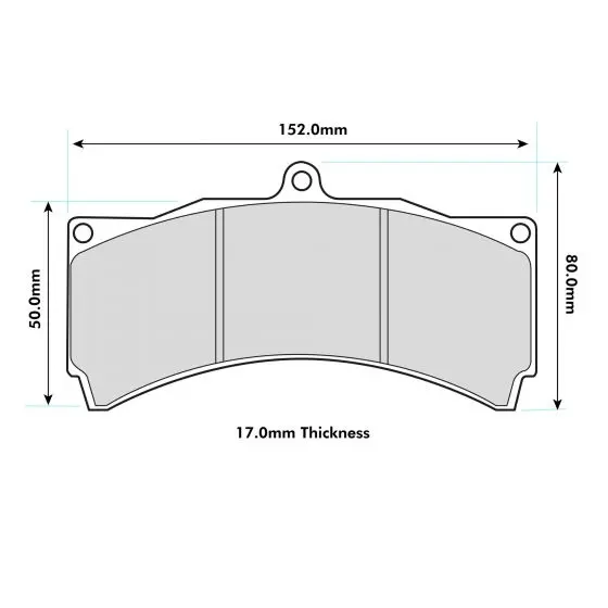 Pbs Performance Brake Pads Hispec Mega Monster Rs152 & Rx152 1
