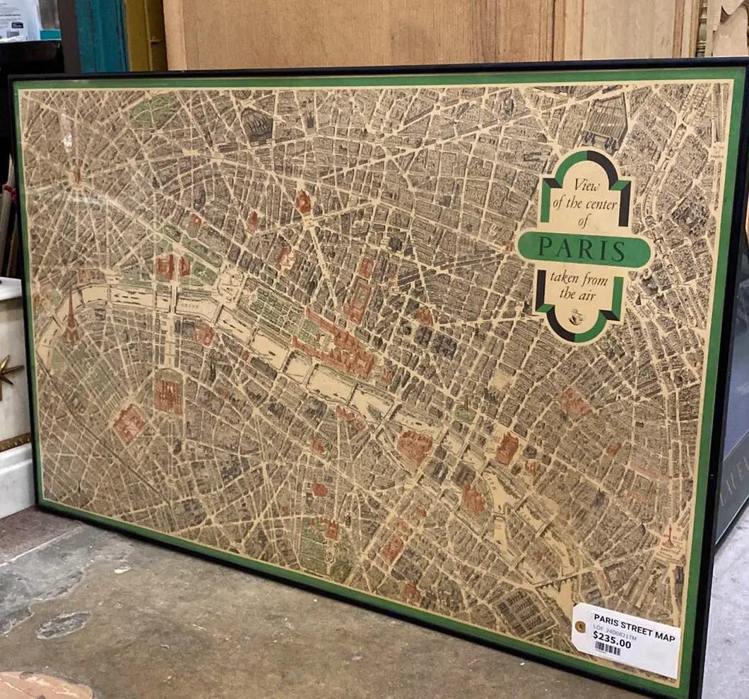 Paris Street Map 1
