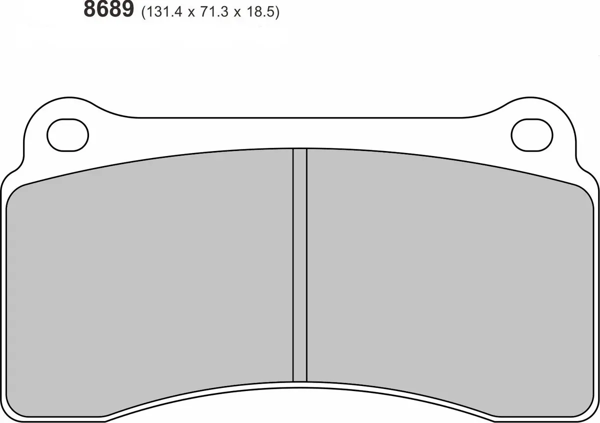 Lamborghini / Murcielago  Rear Performance Brake Pads  8689 1