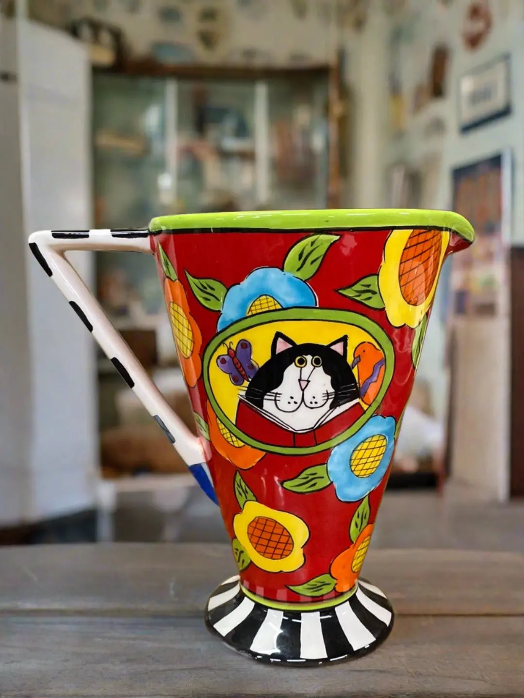Cat Pitcher By Carol Reiter 1