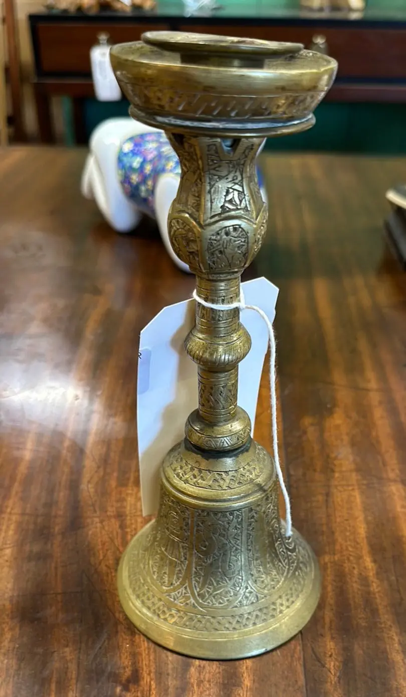 Brass Bell Candle Holder 1