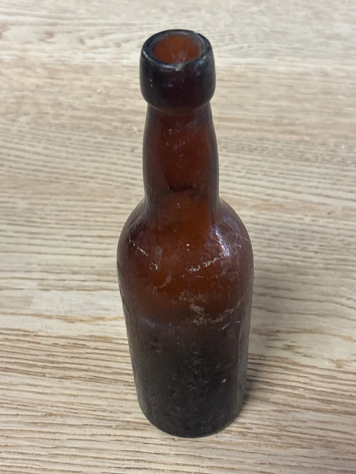 Brown Glass Bottle 1