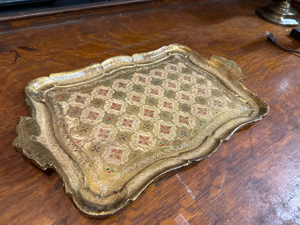 Small Florentine Tray 1