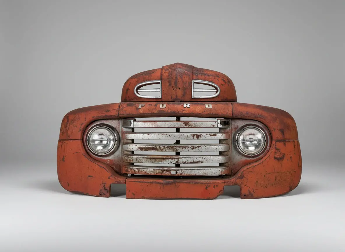 Front End Antique Truck Ford 1