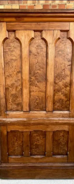 Set Of 5 Curly Pine Panels 1