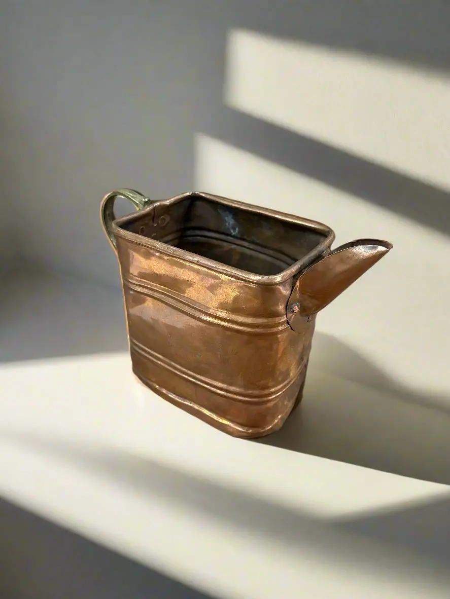 Rectangular Copper Pitcher 1