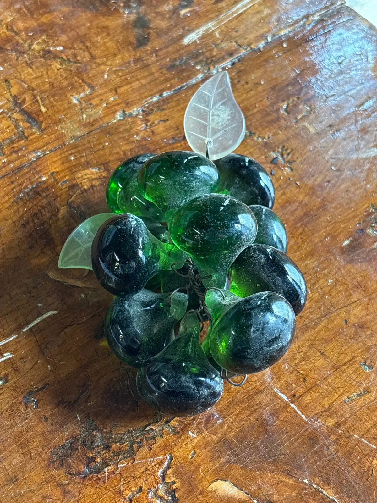 Small Green Acryllic Cluster - As Found 1