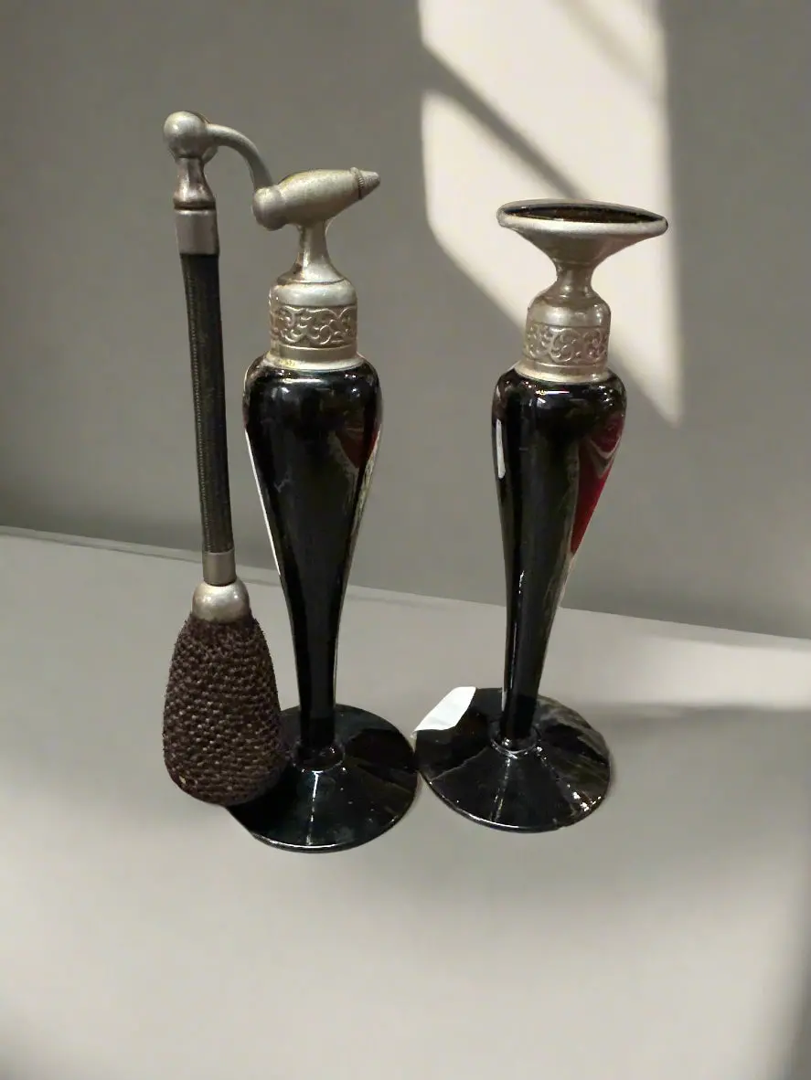 Black Perfume Atomizer Set 1