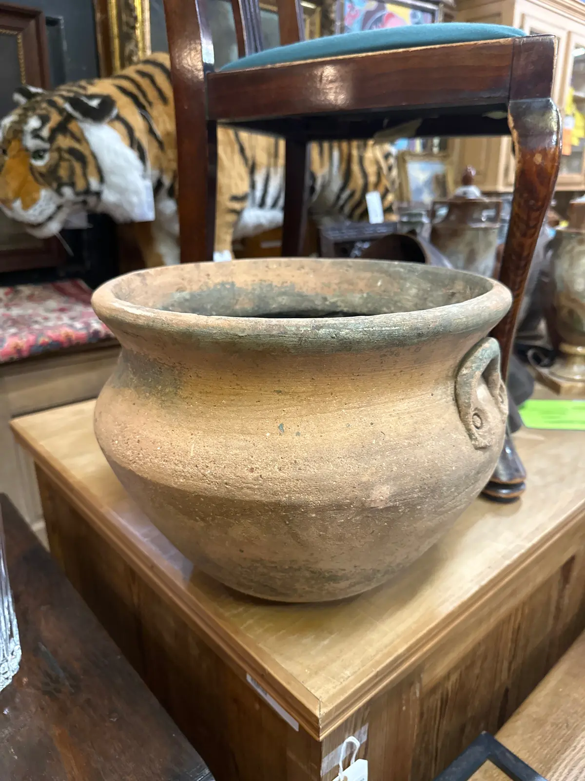 Pot Of Gold Shaped Terra Cotta Planter 1