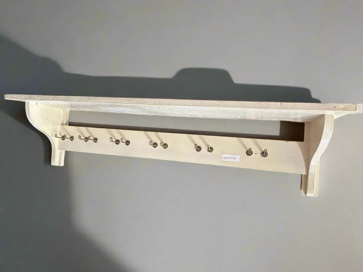 Beige Painted Wall Shelf 1