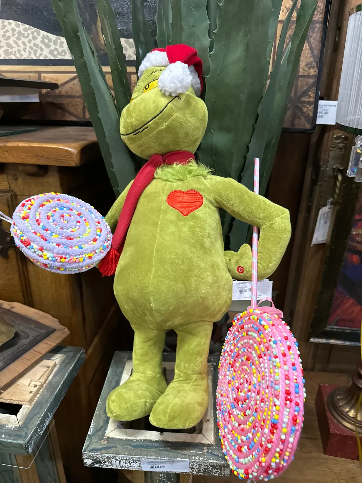 Stuffed Grinch Figure 1