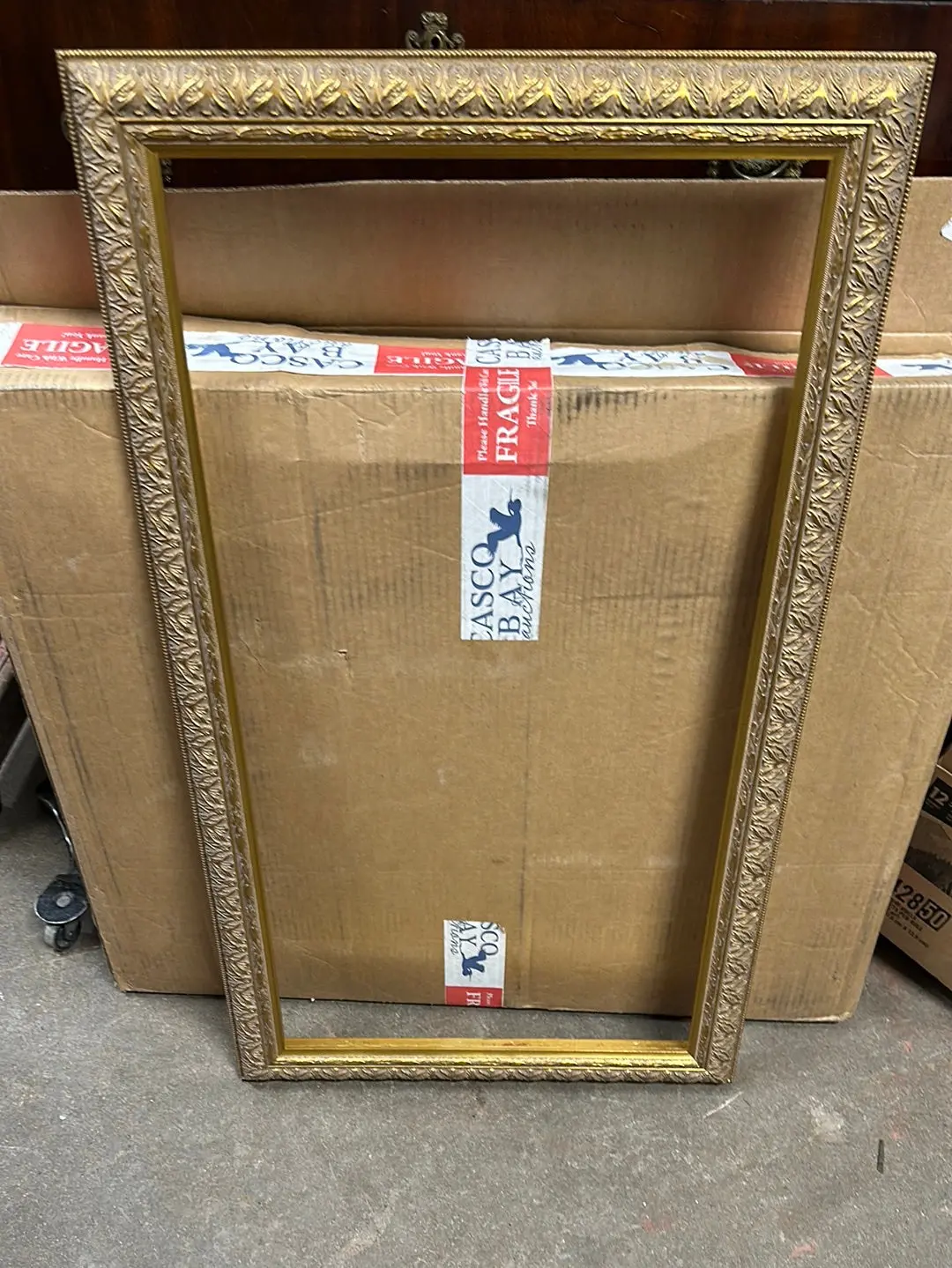 Small Ornate Gilt Frame 1