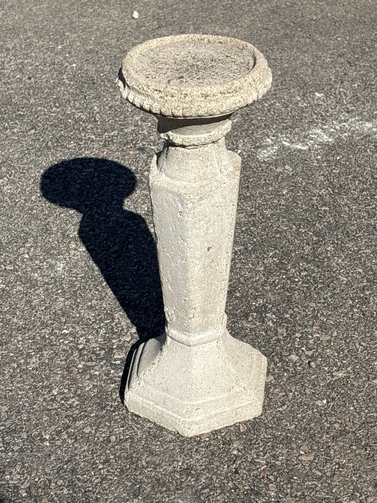 Concrete Candle Stand 1