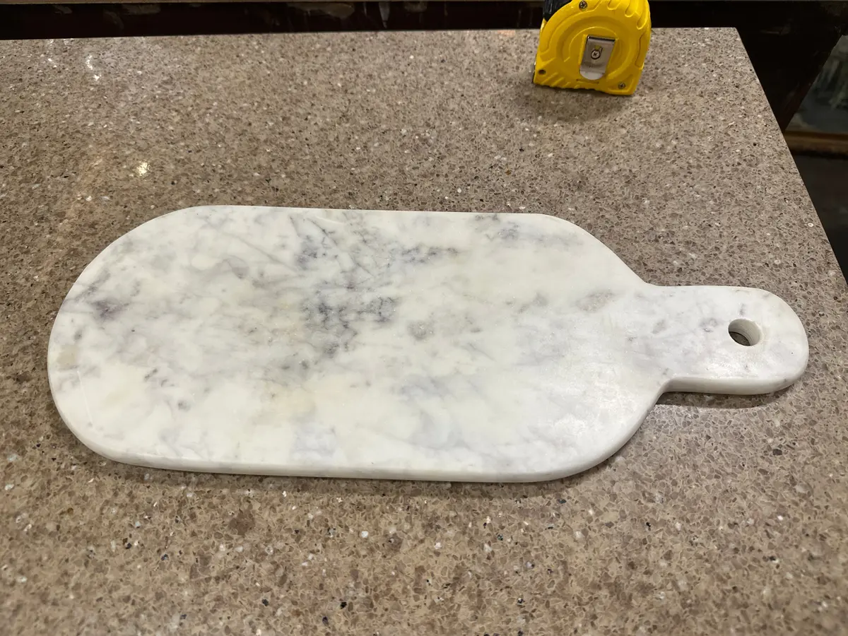 Bistro Marble Ovaled Cheese Board 1