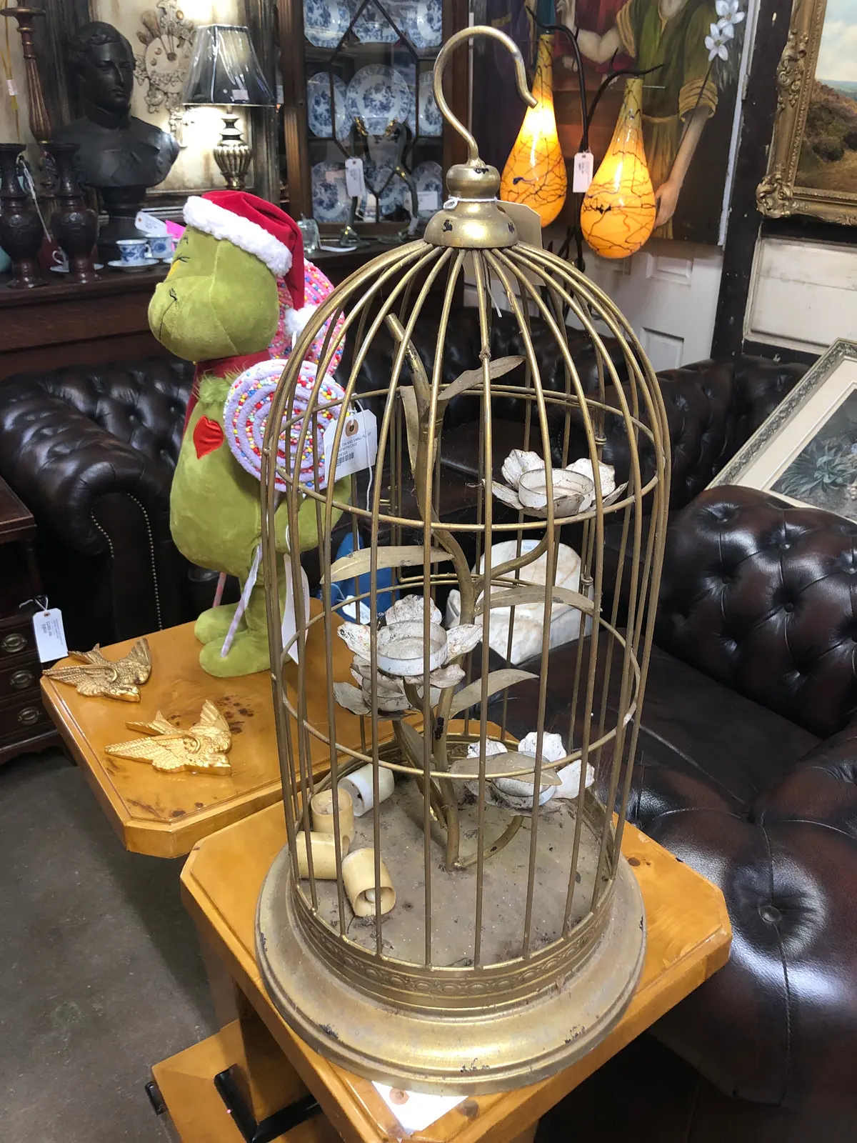 Brass Bird Cage 1