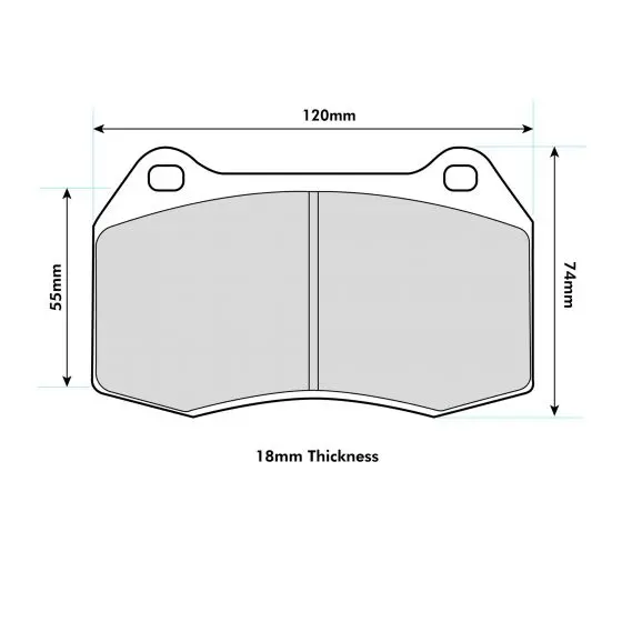 Pbs Performance Brake Pads Ferrari 550 1