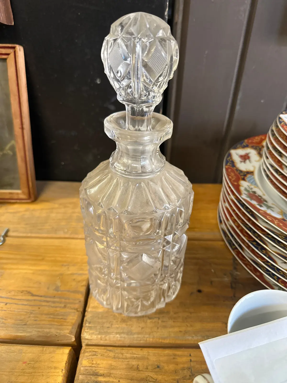 Small Crystal Decanter 1