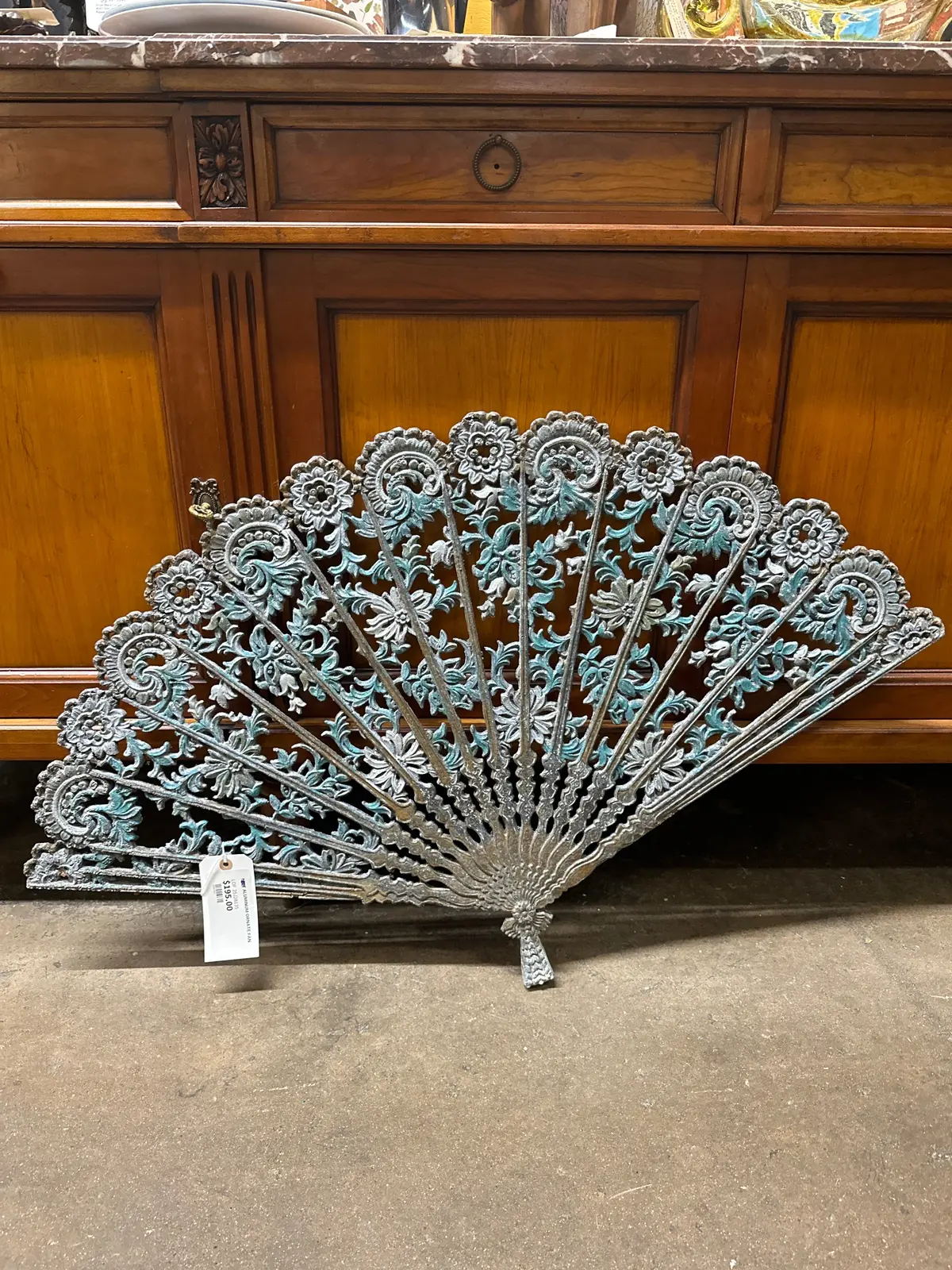 Aluminum Ornate Fan 1