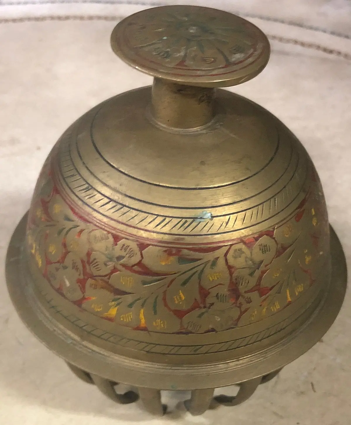 Indian Brass Bell 1