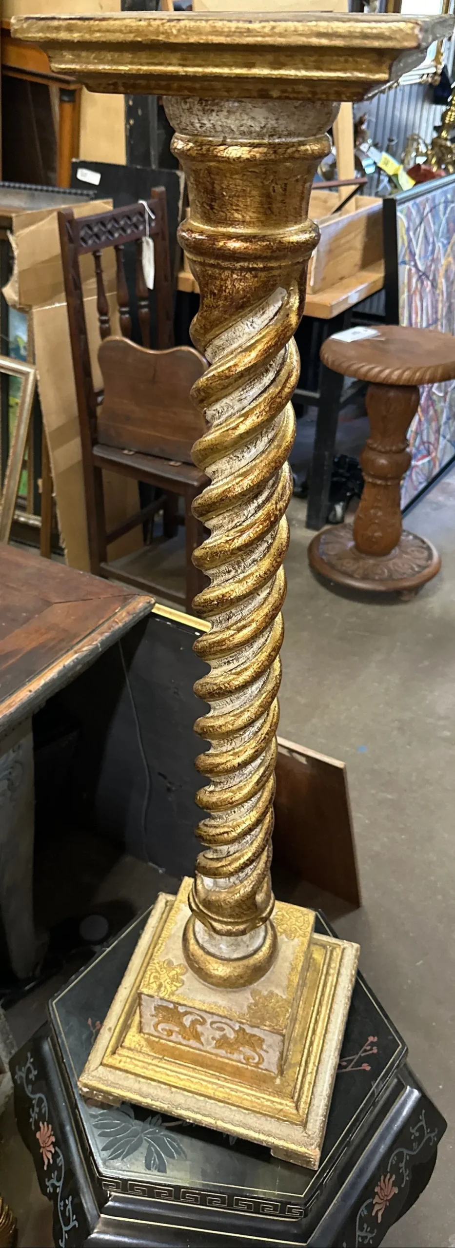 Florentine Plant Stand 1