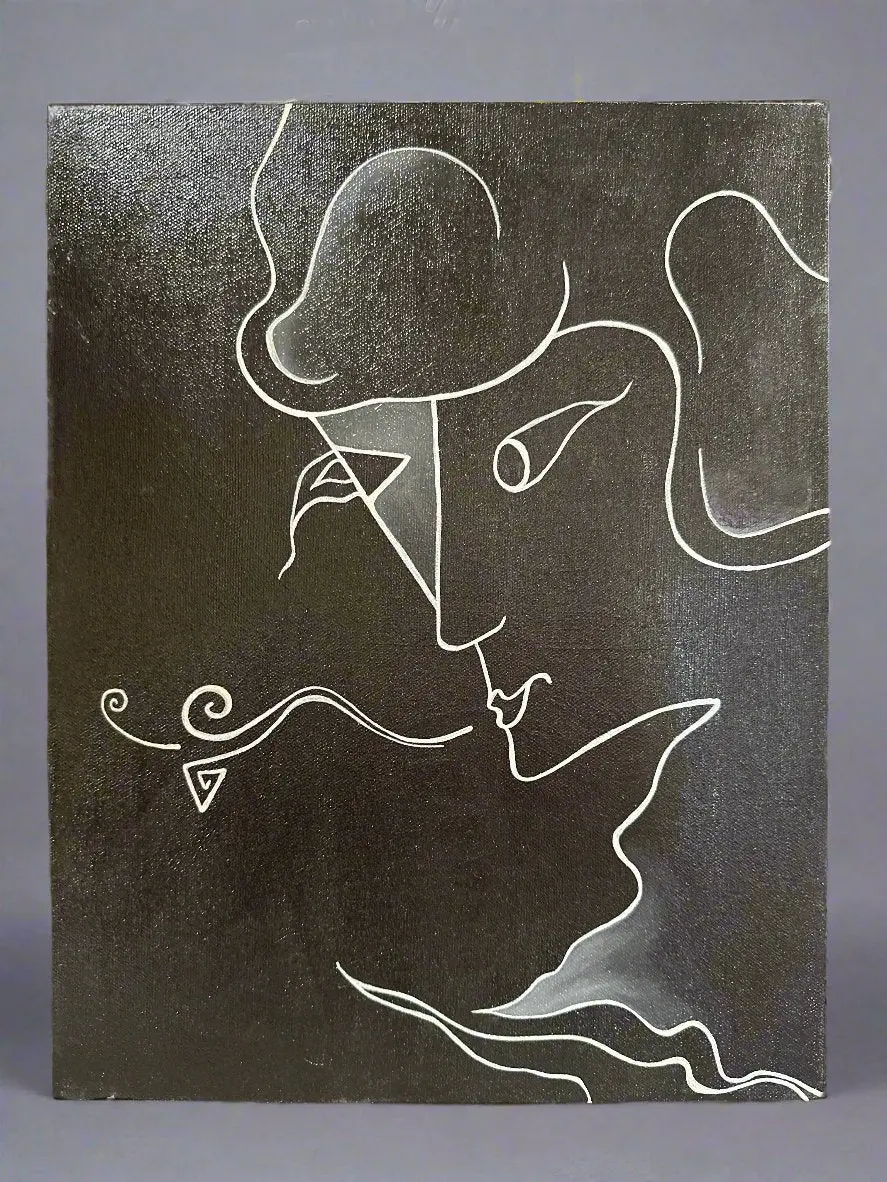Small Amelia Shipman Abstract Painting 1