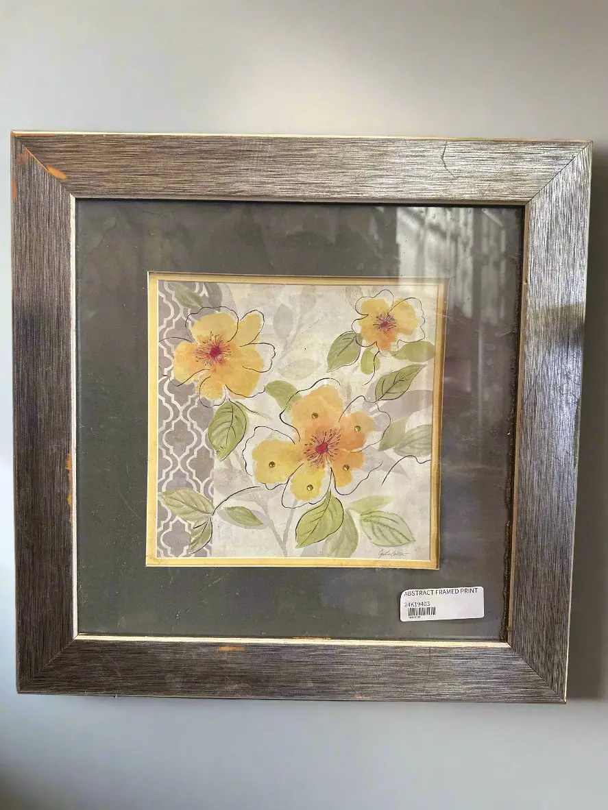 Silver Frame With Print 1