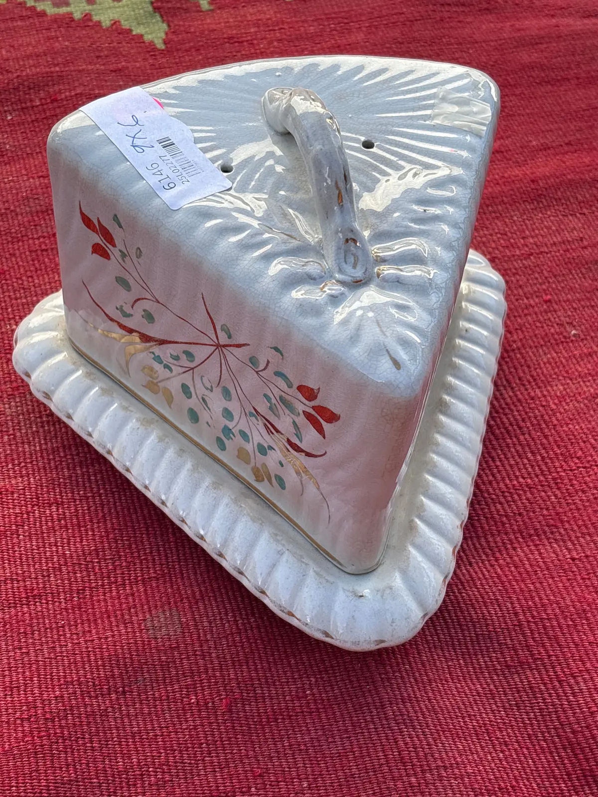 Porcelain Cheese Keeper 1